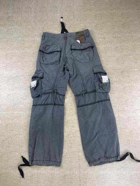 Other Designers PPFM × Vintage - Vintage PPFM Yellow Riot Punks! Bondage Multipocket Pants