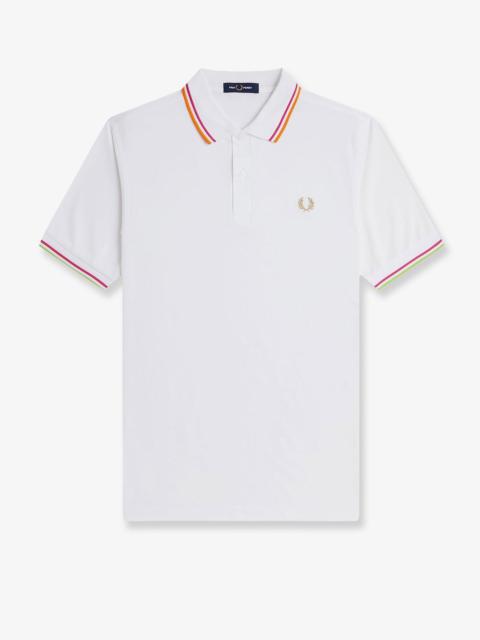 Fred Perry Fred Perry On Court Twin Tipped Recycled Polyester Polo Shirt