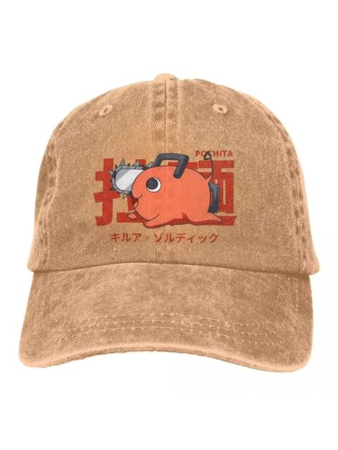 Other Designers Hip Hop Y2K Japanese Anime Pochita Chainsaw Man Baseball Cap Sunshade Hat