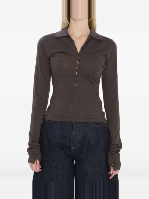 JACQUEMUS Le Polo Merino