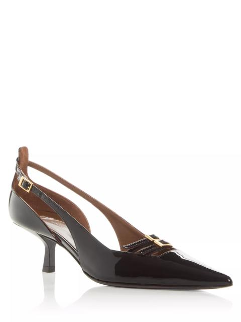 Giuseppe Zanotti Women's Pointed Buckle Pumps