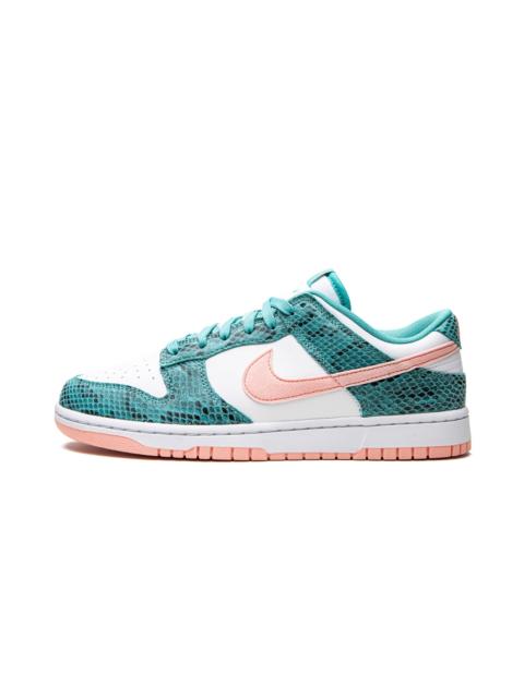 Nike Dunk Low "Snakeskin Washed Teal Bleached Coral"