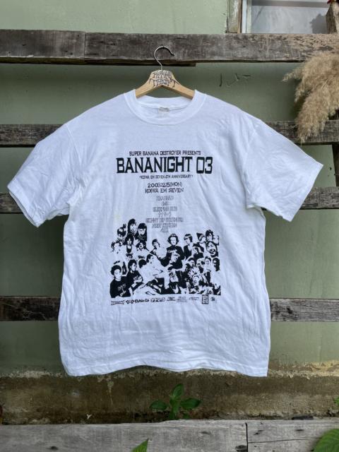 Other Designers Japanese Brand - Bananight 03 Japan Anniversary Tour Tee 90s
