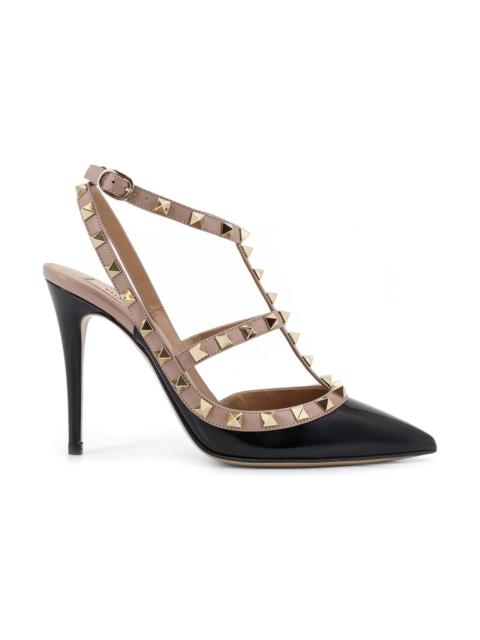 Valentino Rockstud Patent Leather Pumps With Iconic Studs