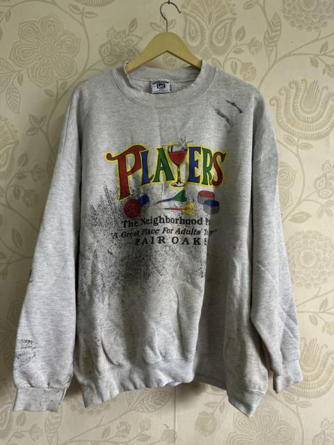 Vintage 80s Dirty Lee Hoodie Players The Neighorhood Pub