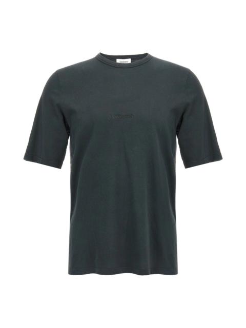 SAINT LAURENT Saint Laurent Men Logo Embroidery T-Shirt