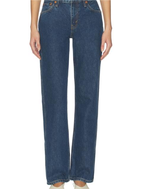 RE/DONE 90's Mid Rise Loose Jeans