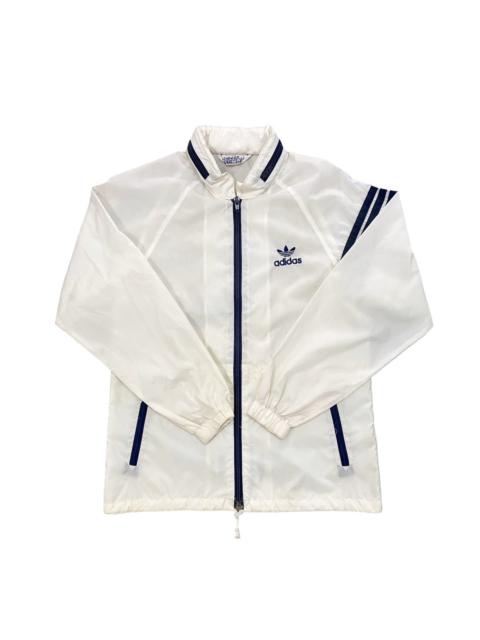 adidas Vintage Adidas 3 Striped Windbreaker