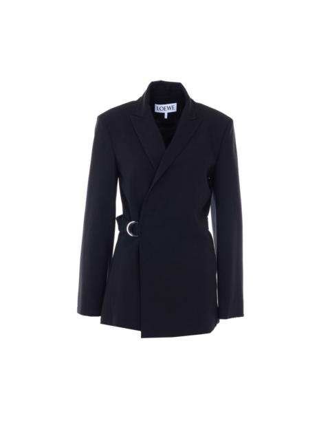 Loewe Loewe Women Wool Draped Jacket