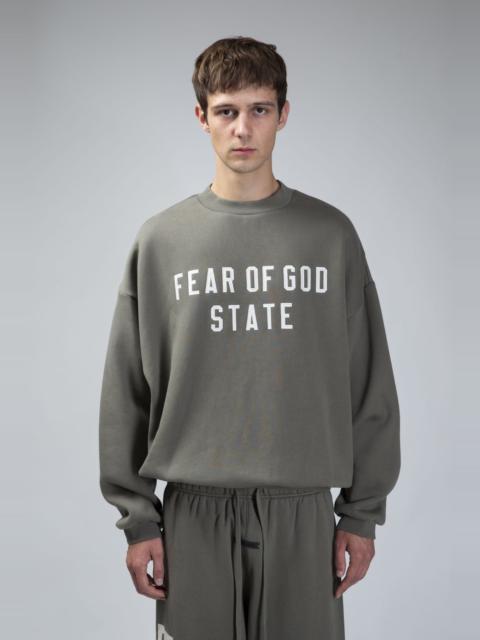 ESSENTIALS 90s Fit Fleece Crewneck