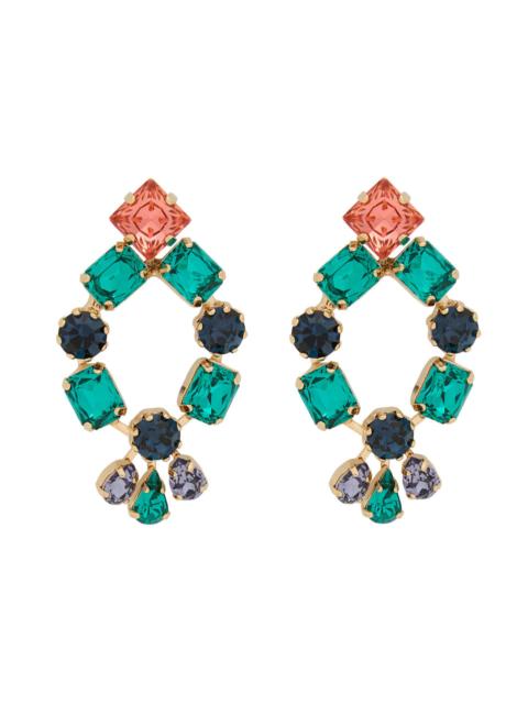 Rosantica Rosantica Crystal-embellished Drop Earrings