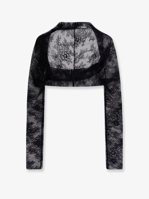 Other Designers Alberta Ferretti Lace Top