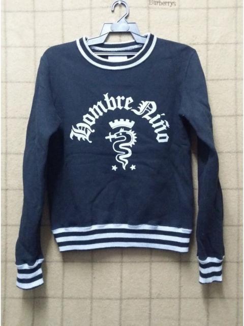 Other Designers JAPANESE BRAND HOMBRE NINO BIG LOGO PULLOVER SWEATS