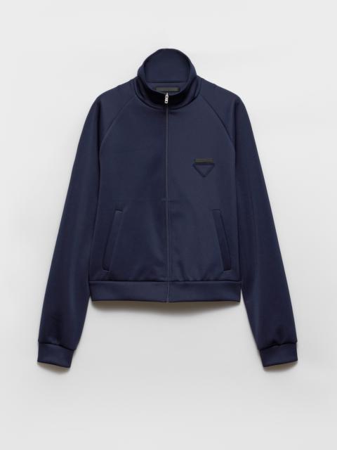 Prada Zippered technical fabric jacket