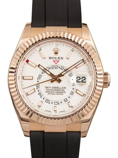 ROLEX Rolex Sky-Dweller 326235 18k Everose Gold