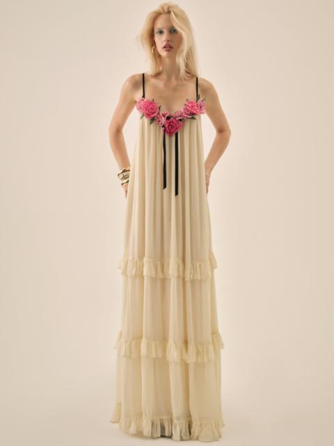 For Love & Lemons Rosalie Maxi Dress