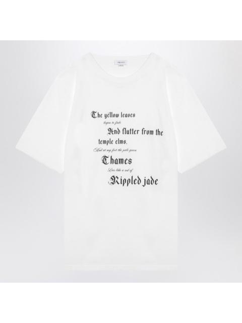 Alexander McQueen Alexander Mcqueen White Cotton T-Shirt Men