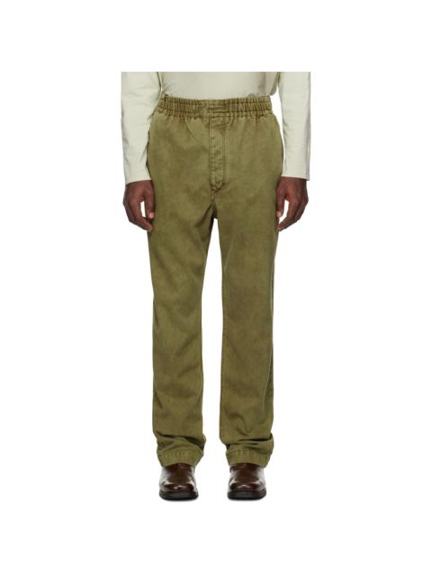 Isabel Marant Khaki Timeo Jeans