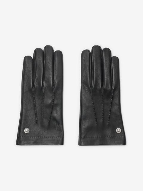 Burberry Leather Gloves