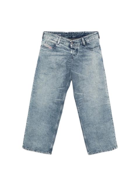 Diesel Diesel Blue Denim - Straight-Leg Jeans Women