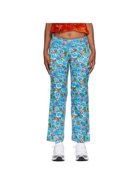 Collina Strada Blue Floral Lounge Pants