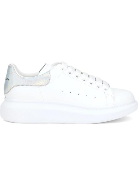 Alexander McQueen Alexander McQueen Oversized White Iridescent Heel Tab (Women's)