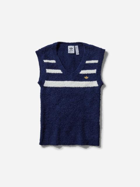 Knit Vest Dark Blue