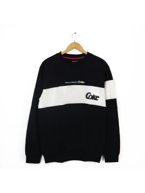 Other Designers Vintage 90s Coca Cola By Hangten Sweater Pullover Jumper Emboidered Small Logo Size Large
