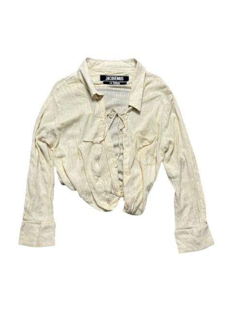 A TENTATIVE ATELIER Jacquemus La Raviera camisa siena blouse