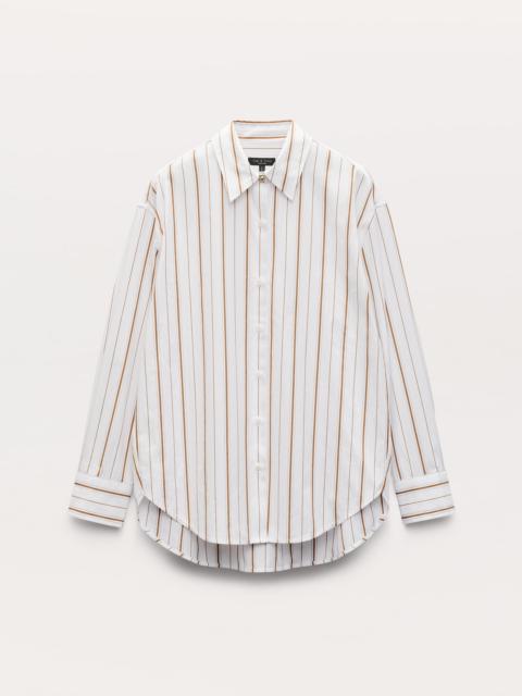 rag & bone Jessica Striped Poplin Shirt