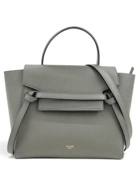 CELINE Belt leather handbag