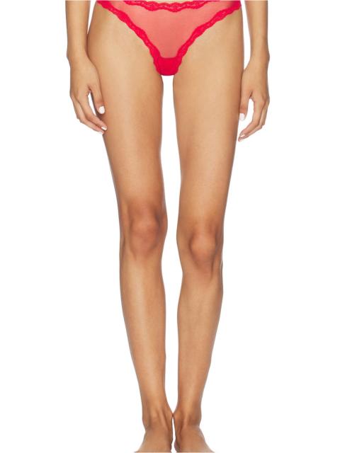 Fleur du Mal Sheer Tulle Thong