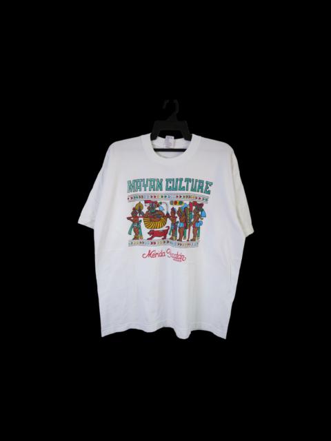 Other Designers Vintage - VINTAGE Mayan Culture Single Stitch Tee