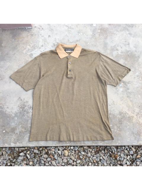 Other Designers Vintage Salvatore Feragamo Classic Polo Tee