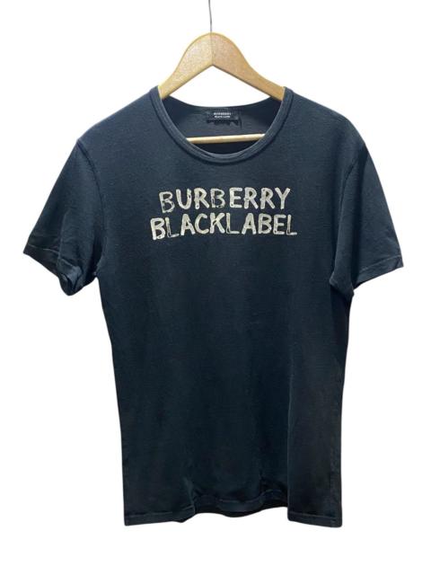 Burberry Burberry Black Label Spellout T-shirt Made Japan