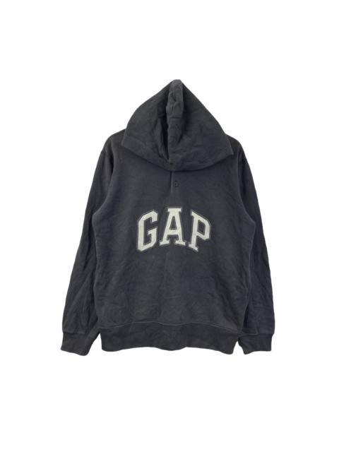 Other Designers Gap - Vtg 90’ GAP USA Center Logo Grey Hoodie Pullover Jumper
