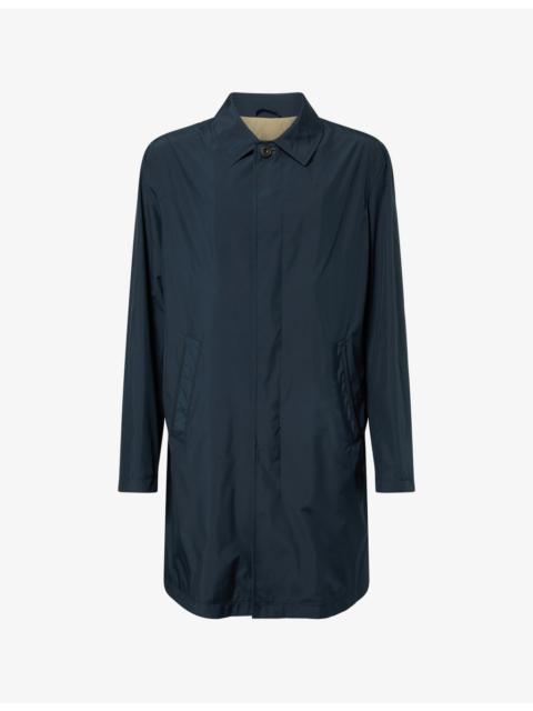 CORNELIANI Water Resistant Soft Woven Trench Jacket