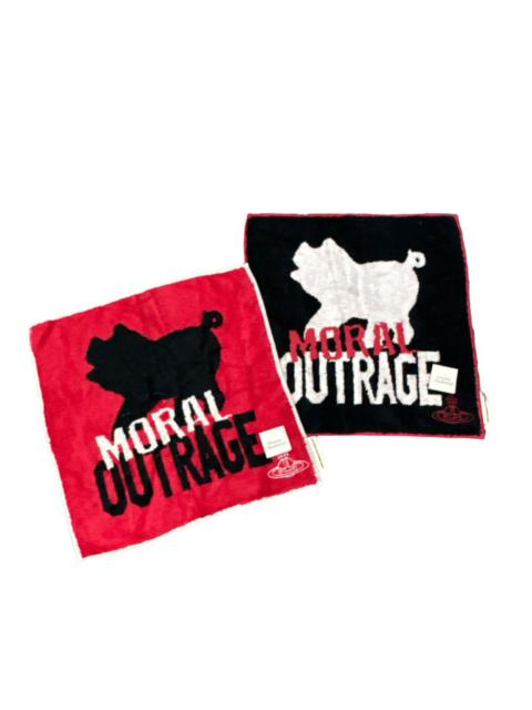 VIVIENNE WESTWOOD MORAL OUTRAGE SS15 FACE TOWELD