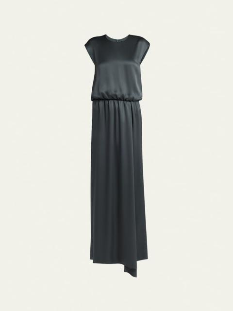 GIORGIO ARMANI Long Double Silk Satin Gown