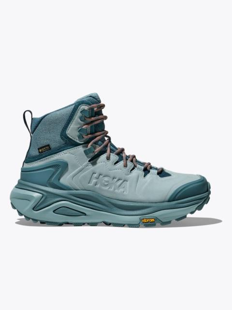 HOKA Women's Kaha 3 GTX Shoes in Mountain Fog/Druzy