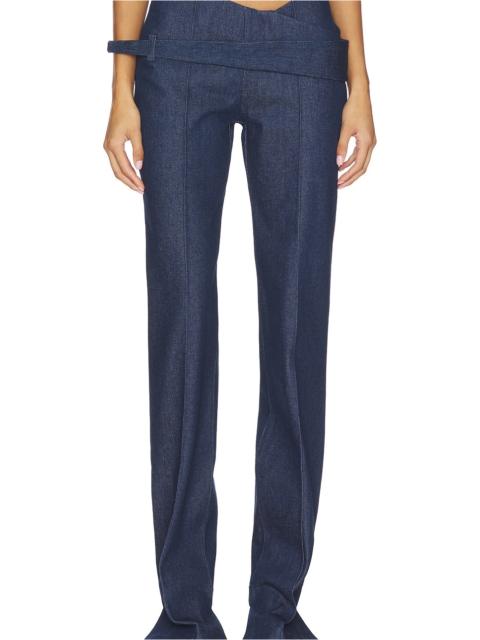 David Koma Asymmetric Waist Trouser