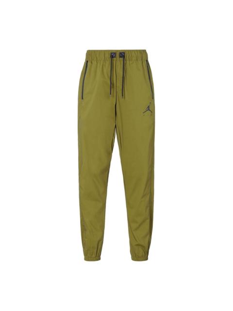 Jordan Air Jordan Jumpman Casual Woven Sports Pants Green AV1841-368