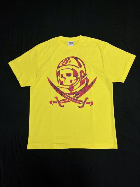 Other Designers Rare Billionaire Boys Club BBC Pirates Print Yellow T-Shirt