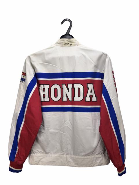 Other Designers Vintage - VINTAGE HONDA RIVERSABLE SPELLOUT JACKET