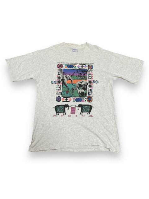 All Sport - Rare Vintage 1990s San Diego Zoo Animal Park TShirt