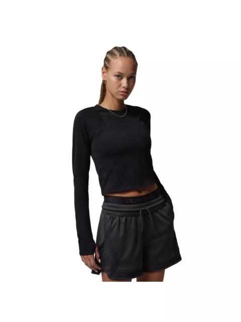 Jordan Women's Sport Flightweight Long-Sleeve Top -Black