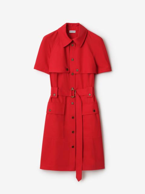 Burberry Wool Trench Dress