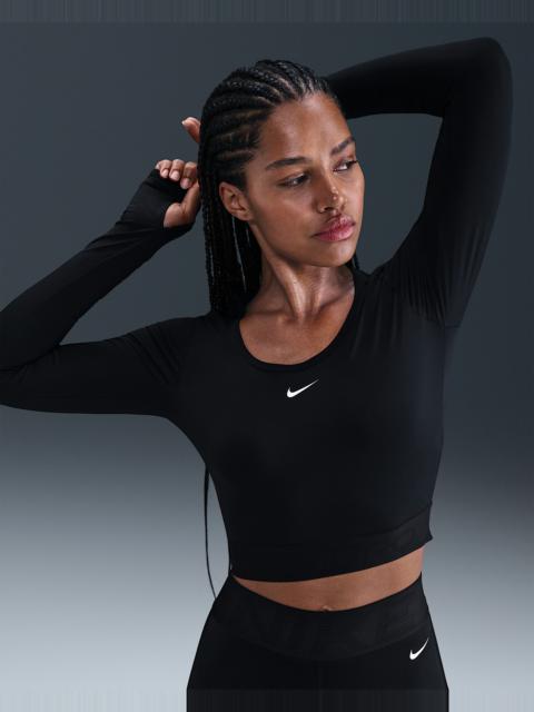 Nike Nike Pro Women's Dri-FIT Cropped Long-Sleeve Top