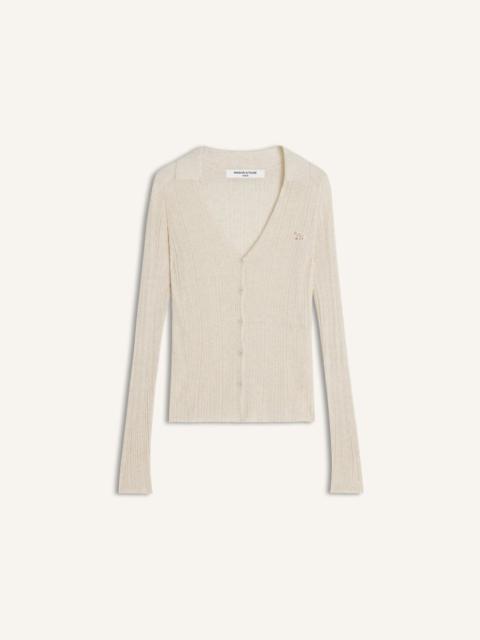 Maison Kitsuné BABY FOX FINE RIB CARDIGAN