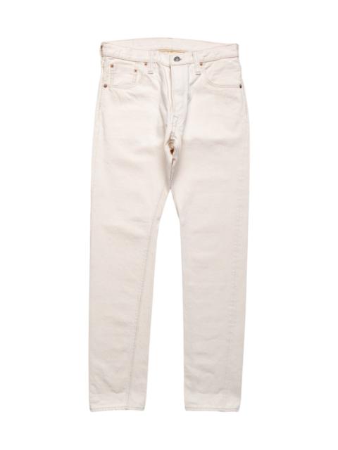 Pure Blue Japan 1172-2 14oz Ecru Selvedge 5 Pocket Pants Relax Tapered